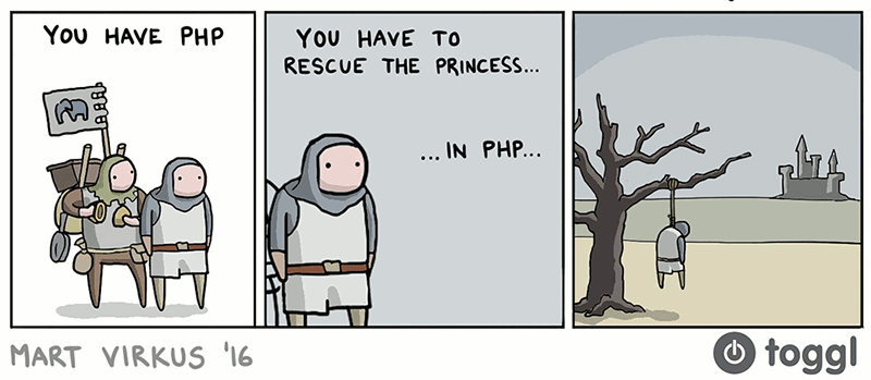 Rescue the Princess in PHP by toggl